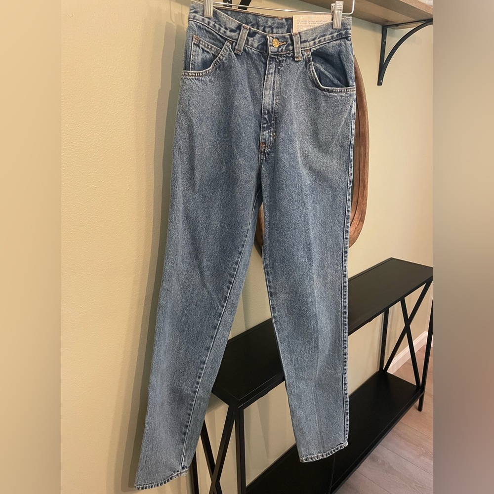 Vintage Zena Blue Straight Jeans Classic Style Women’s Size 9